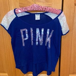 Blue Short sleeve from PINK